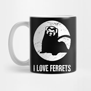 I Love Ferrets Mug